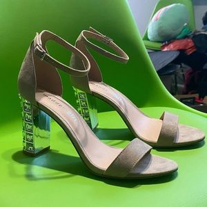 STEVE MADDEN RHINESTONE HEEL